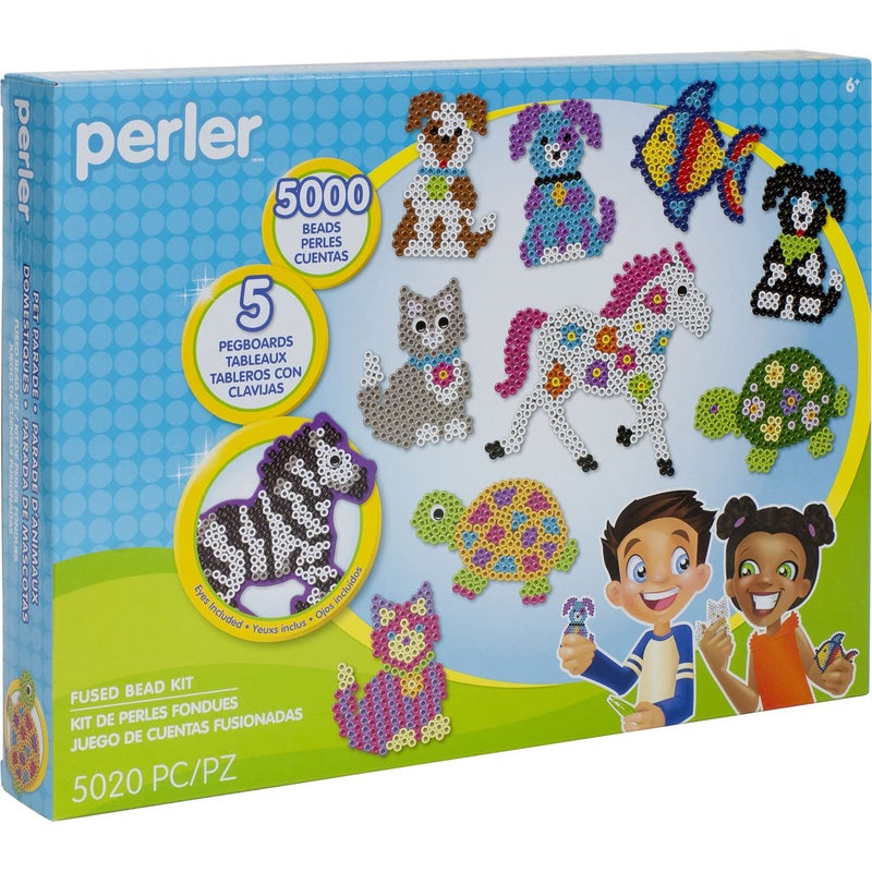 Perler Pet Parade Deluxe Fuse Bead Craft Activity Kit, 5020 pcs - Image 5